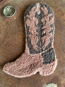 THE CROCHETED COWBOY BOOT
