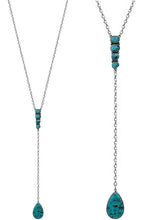 Load image into Gallery viewer, THE TEARDROP CHARM LONG NECKLACE COLLECTION