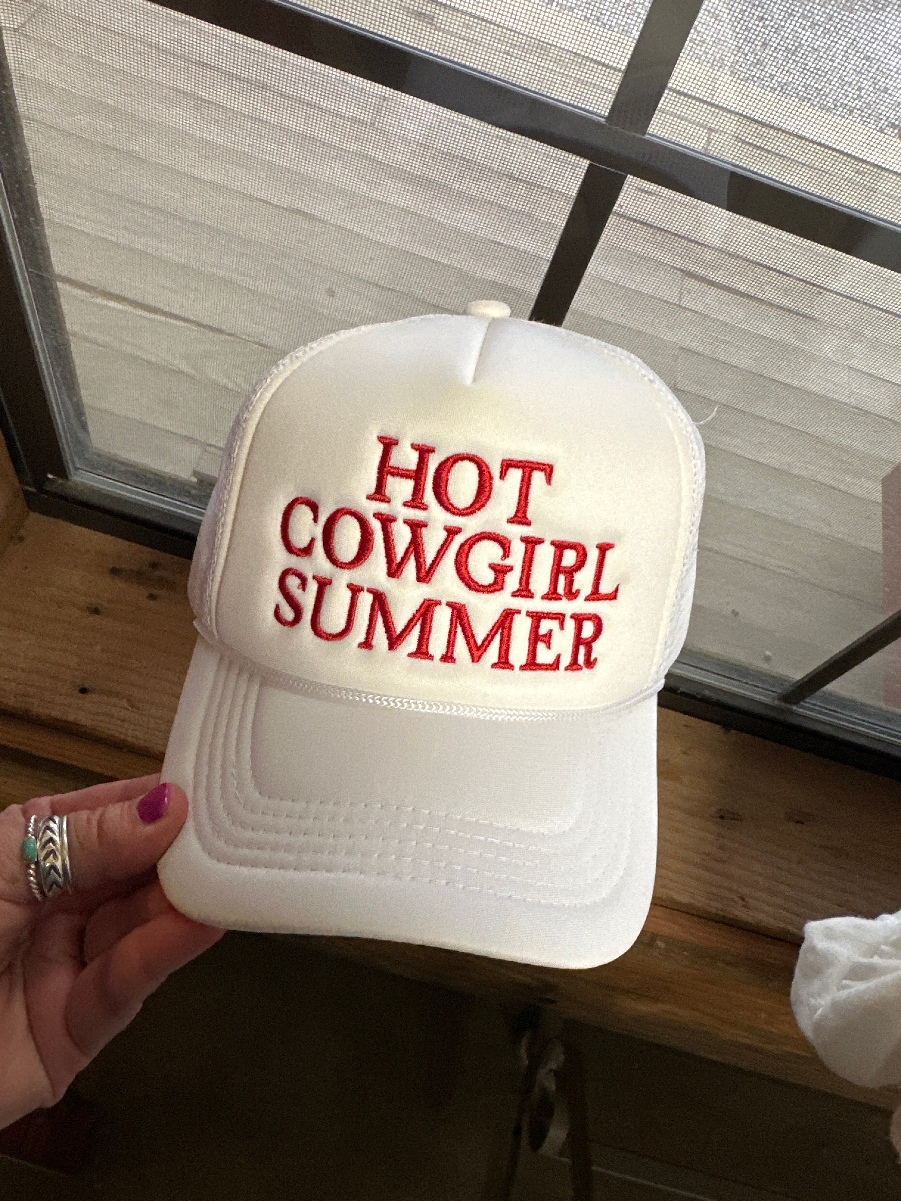 1pc Unisex Embroidered HOT COWGIRL SUMMER Full-Color Baseball Cap Embroidered Coastal Cowgirl Baseball Hat, Coastal Cowgirl  main image 3