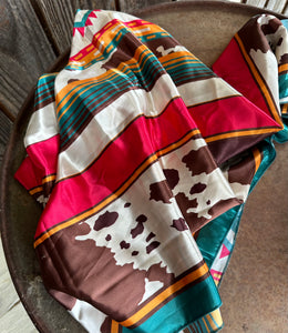 THE SERAPE COWPRINT WILDRAG