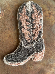 THE CROCHETED COWBOY BOOT