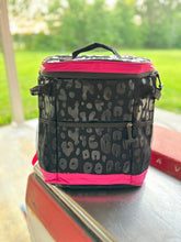 Load image into Gallery viewer, THE BLACK LEOPARD BACKPACK COOLER