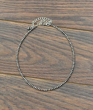 Load image into Gallery viewer, THE 4MM SILVER BEADED NECKLACE