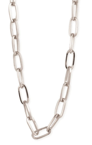 THE SILVER LINK CHAIN NECKLACE