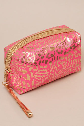 THE LEOPARD MAKEUP BAG