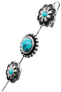 THE TURQUOISE CONCHO EAR PIN COLLECTION