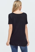 Load image into Gallery viewer, THE SOFIE V-NECK TEE