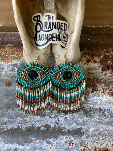 THE TURQUOISE EYE EARRINGS