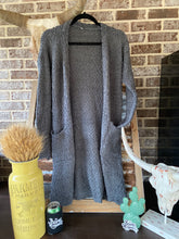 Load image into Gallery viewer, THE LITTLE POPPER LONG CARDIGAN
