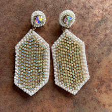 Load image into Gallery viewer, THE HEXAGON RHINESTONE EARRINGS